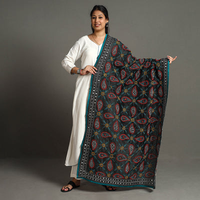 Phulkari Embroidered Dupatta