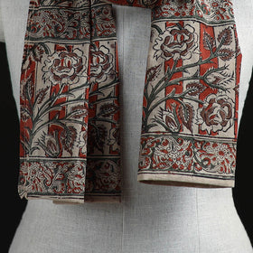 Pedana Block Print Natural Dyed Cotton Kalamkari Stole 32