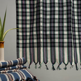 Handloom Fine Cotton Checks Bath Towel  94