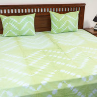 shibori double bed cover set