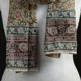 Pedana Block Print Natural Dyed Cotton Kalamkari Stole 43