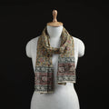Pedana Block Print Natural Dyed Cotton Kalamkari Stole 43