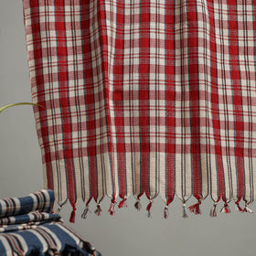 Handloom Fine Cotton Checks Bath Towel  98