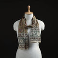 Pedana Block Print Natural Dyed Cotton Kalamkari Stole 47