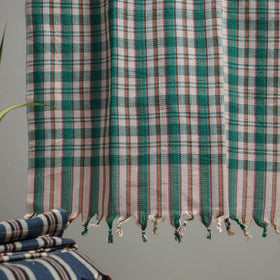 Handloom Fine Cotton Checks Bath Towel  99