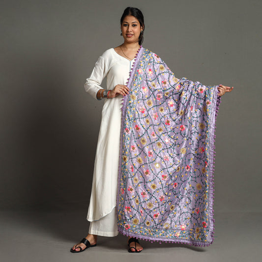 Phulkari Embroidered Dupatta