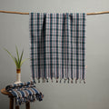 Handloom Fine Cotton Checks Bath Towel  100