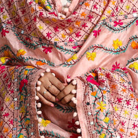 Phulkari Embroidered Dupatta