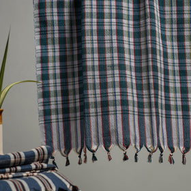 Handloom Fine Cotton Checks Bath Towel  100