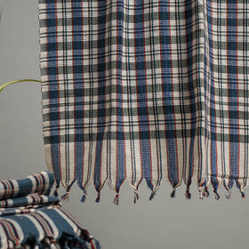 Handloom Fine Cotton Checks Bath Towel  101