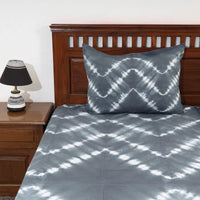 shibori double bed cover set