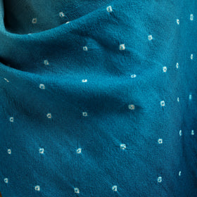 Kutch Handwoven Bandhani Merino Wool Shawl 43