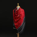 Kutch Handwoven Bandhani Tie-Dye Merino Wool Shawl 35