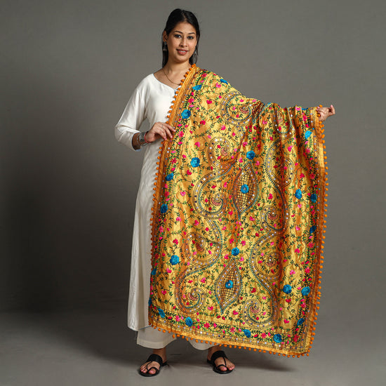 Phulkari Embroidered Dupatta