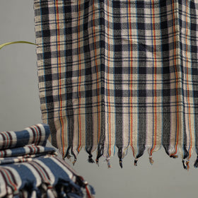 Handloom Fine Cotton Checks Bath Towel  102