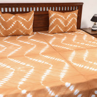 shibori double bed cover set