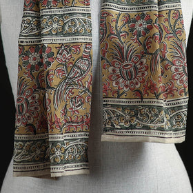 Pedana Block Print Natural Dyed Cotton Kalamkari Stole 60