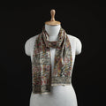 Pedana Block Print Natural Dyed Cotton Kalamkari Stole 62