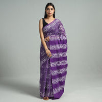 Batik Print Saree