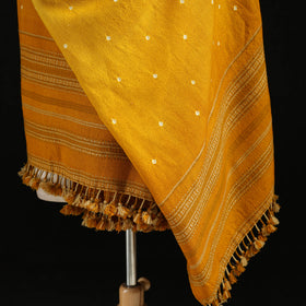 Kutch Handwoven Bandhani Merino Wool Shawl 47