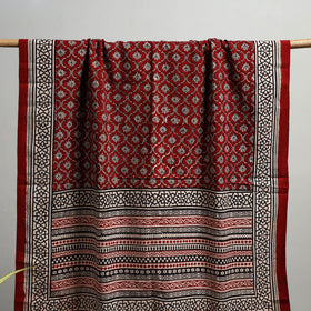 Handloom Cotton Natural Dyed Hand Block Bagh Print Towel 103