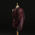 Kutch Handwoven Bandhani Tie-Dye Merino Wool Shawl 38