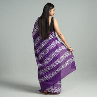 Batik Print Saree