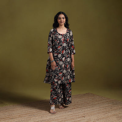 Kalamkari Printed Cotton 2pc Kurta Set for women 02