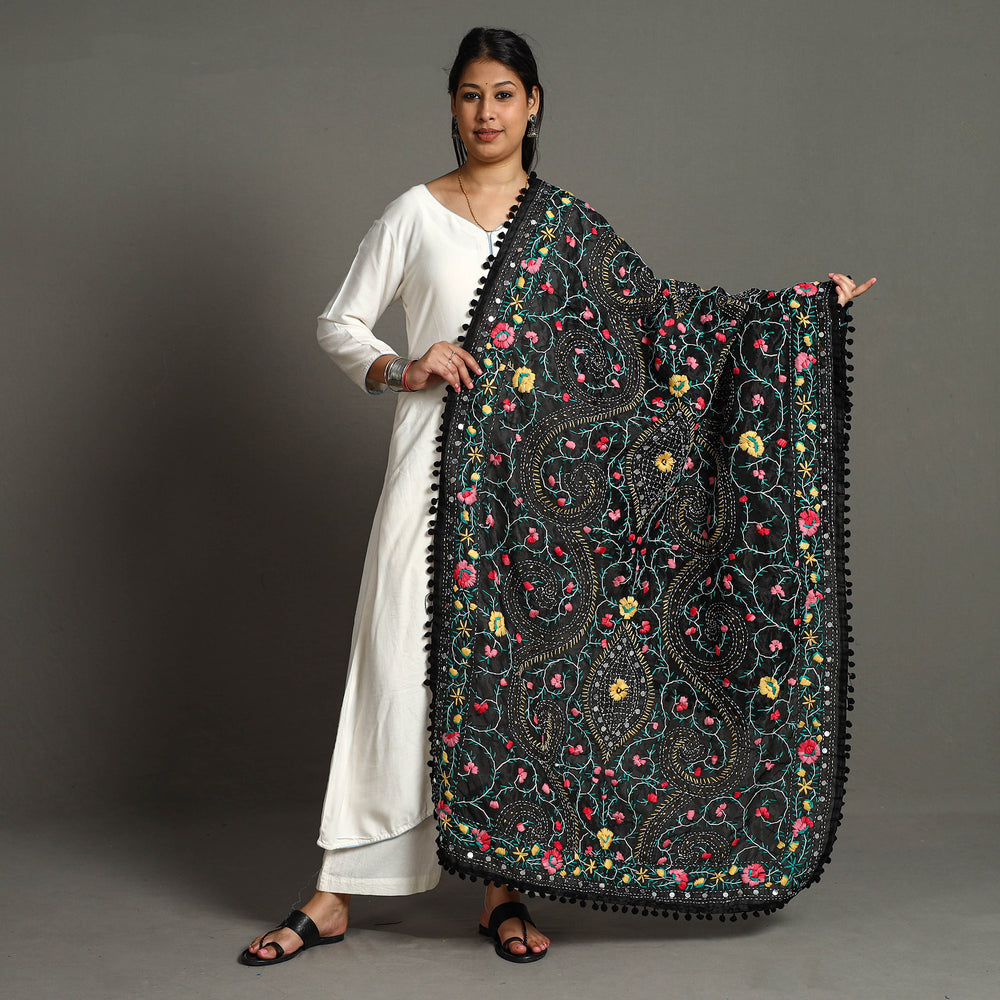 Phulkari Embroidered Dupatta