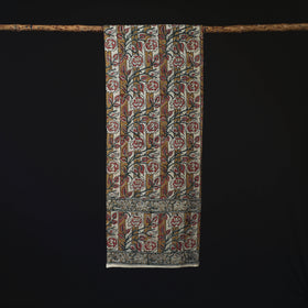 Pedana Block Print Natural Dyed Cotton Kalamkari Stole 62