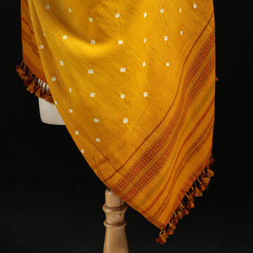 Kutch Handwoven Bandhani Merino Wool Shawl 48