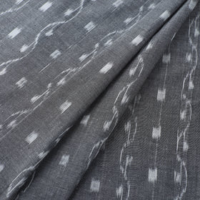 Grey Sambalpuri Ikat Cotton Fabric