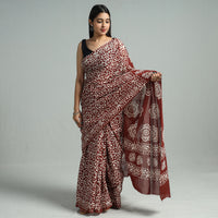 Batik Print Saree