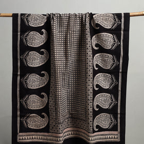 Handloom Cotton Natural Dyed Hand Block Bagh Print Towel 105