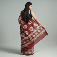 Batik Print Saree