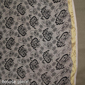 Kalamkari Printed Kota Doria Cotton Saree 25