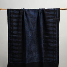 Handloom Cotton Natural Dyed Hand Block Bagh Print Towel 107