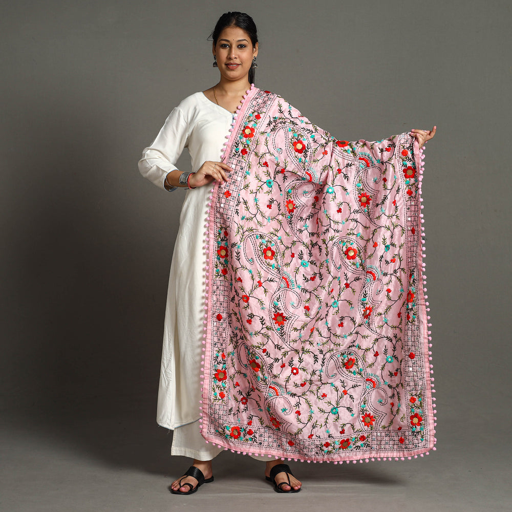 Phulkari Embroidered Dupatta