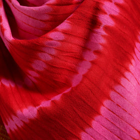 Kutch Handwoven Clamp Dyed Shibori Desi Wool Shawl 57