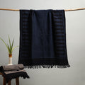 Handloom Cotton Natural Dyed Hand Block Bagh Print Towel 107