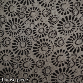 Kalamkari Printed Kota Doria Cotton Saree 26