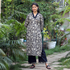 Kalamkari Kurta with Palazzo Set