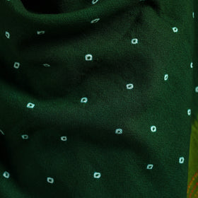 Kutch Handwoven Clamp Dyed Shibori Desi Wool Shawl 56