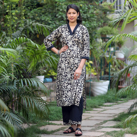 Kalamkari Kurta with Palazzo Set
