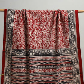 Handloom Cotton Natural Dyed Hand Block Bagh Print Towel 109