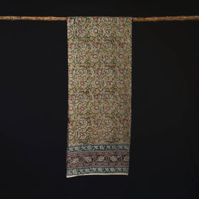 Pedana Block Print Natural Dyed Cotton Kalamkari Stole 43