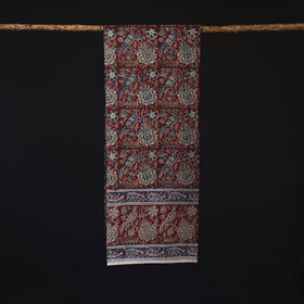 Pedana Block Print Natural Dyed Cotton Kalamkari Stole 42