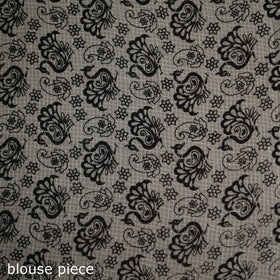 Kalamkari Printed Kota Doria Cotton Saree 27