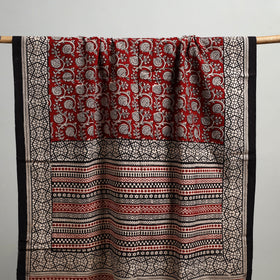 Handloom Cotton Natural Dyed Hand Block Bagh Print Towel 112