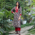 Kalamkari Kurta with Palazzo Set